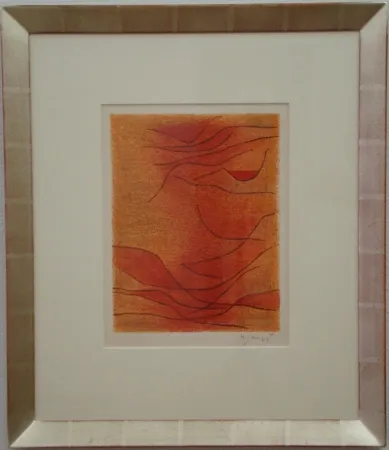 リトグラフ Singier - Exposition Galerie de France