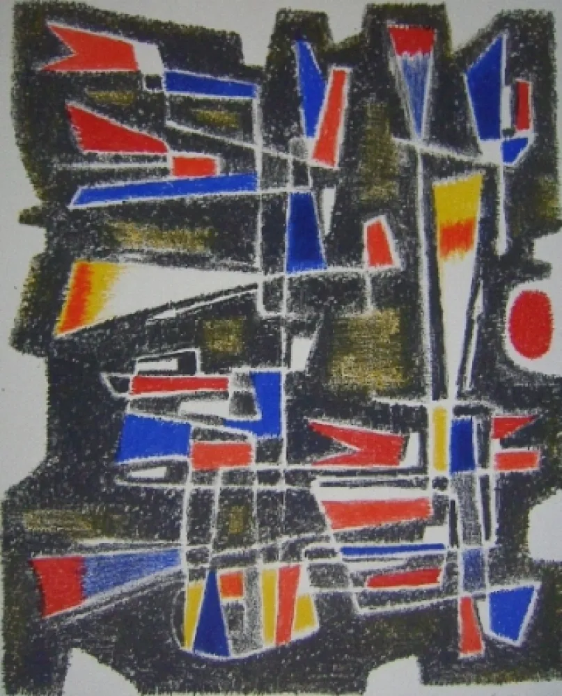 リトグラフ Singier - La Patriette de Conzalve