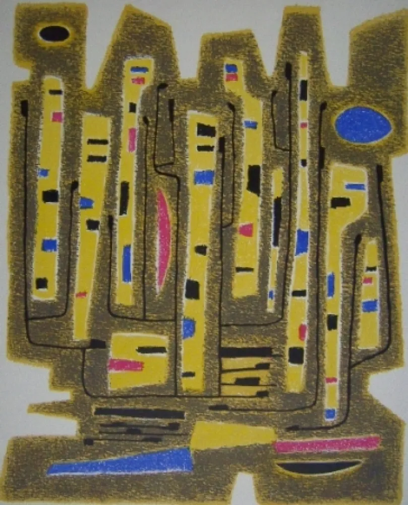 リトグラフ Singier - La Patriette de Conzalve