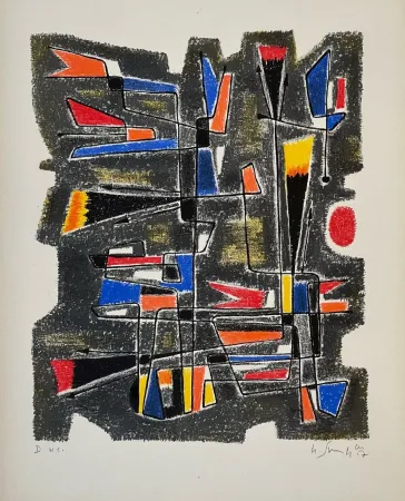 リトグラフ Singier - La Patriette de Gonzalve 