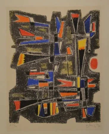 リトグラフ Singier - La Patriette de Gonzalve