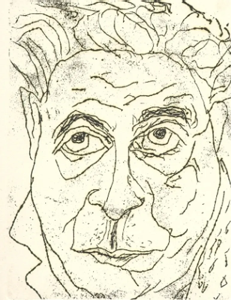 挿絵入り本 Sinisgalli - Il tempietto