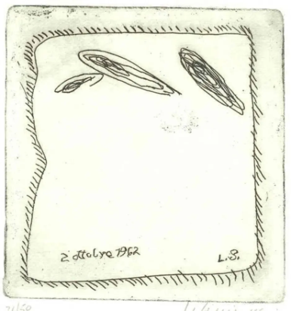 挿絵入り本 Sinisgalli - Le finestre di via Rubens