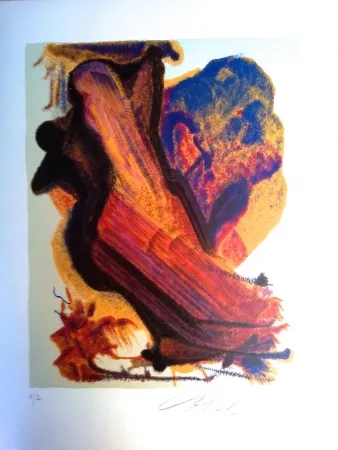 リトグラフ Siqueiros - Sin Titulo