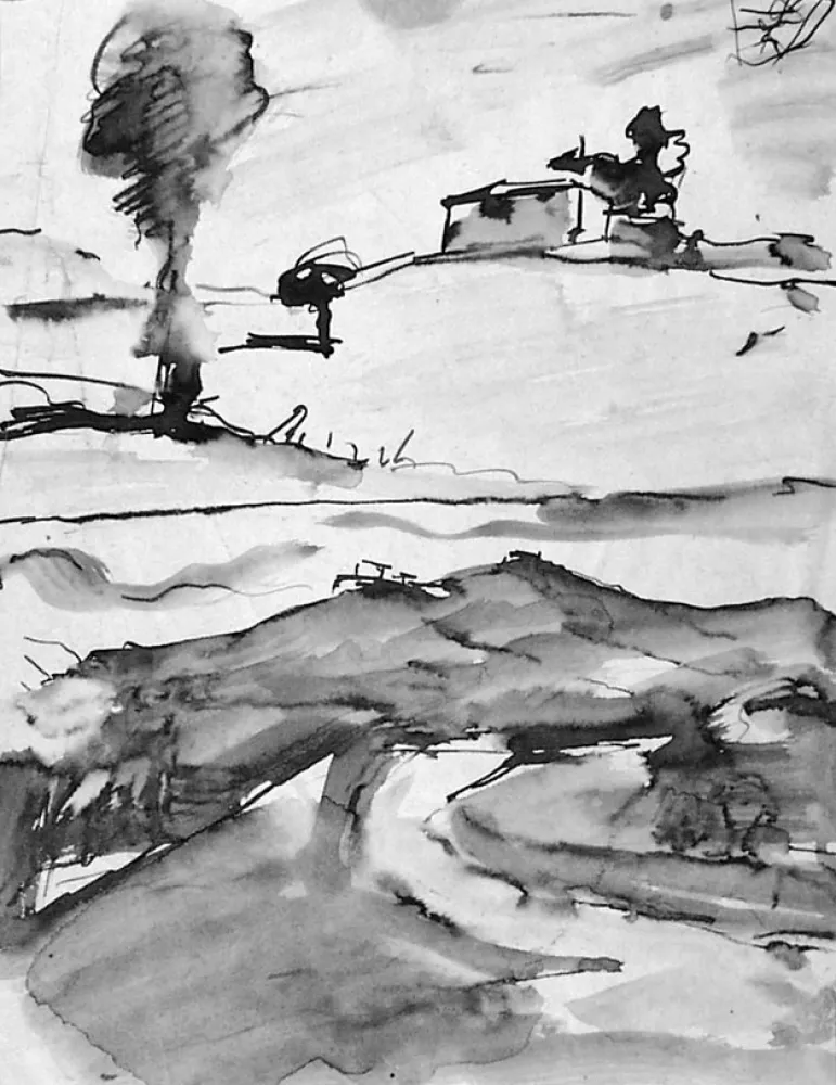 技術的なありません Sironi - Paesaggio