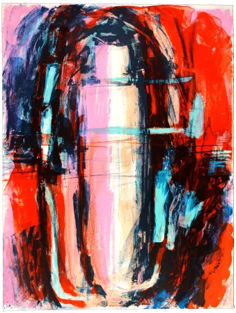 リトグラフ Siversten - Bateau de nuit