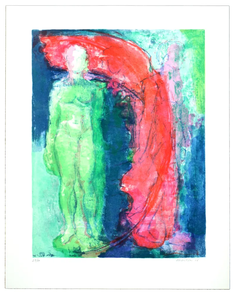 リトグラフ Siversten - Body double