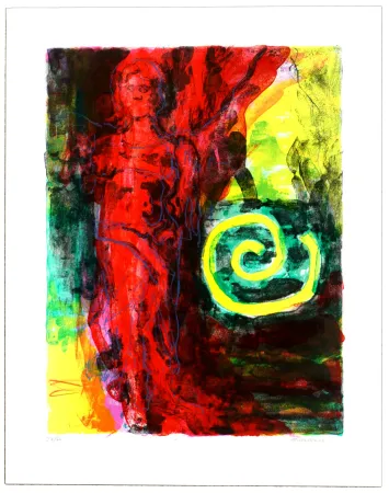 リトグラフ Siversten - Figure / Ornement