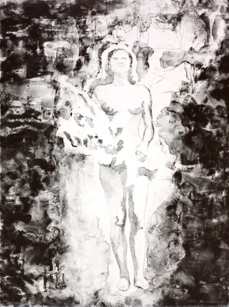 リトグラフ Siversten - In between