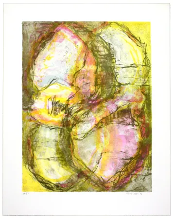 リトグラフ Siversten - Rose