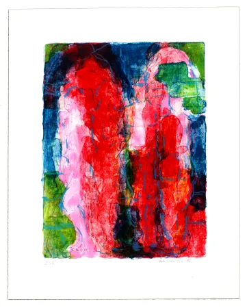 リトグラフ Siversten - Sans titre