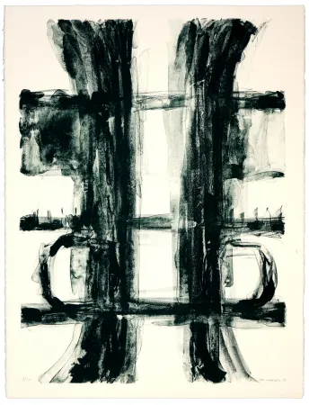 リトグラフ Siversten - Sans titre