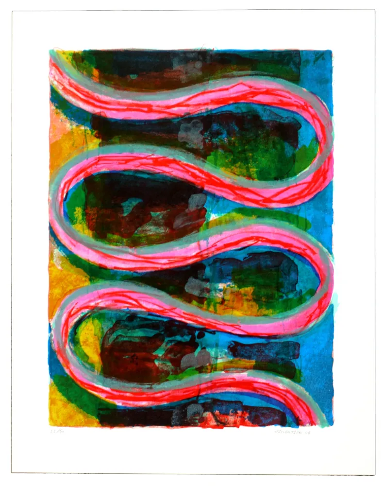 リトグラフ Siversten - Serpent