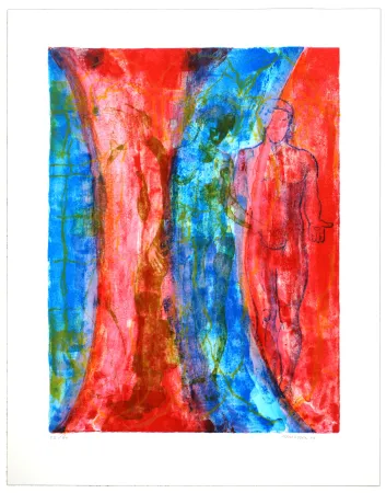 リトグラフ Siversten - The flood