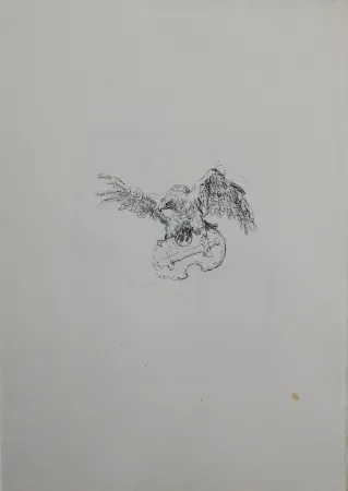 リトグラフ Slevogt - Schlussvignette 