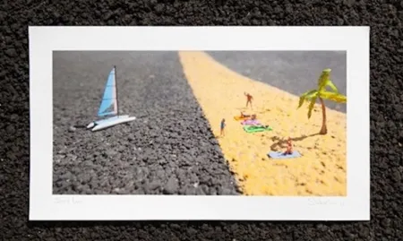デジタル版画 Slinkachu - Shore Line