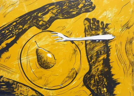 リトグラフ Socias - Plat