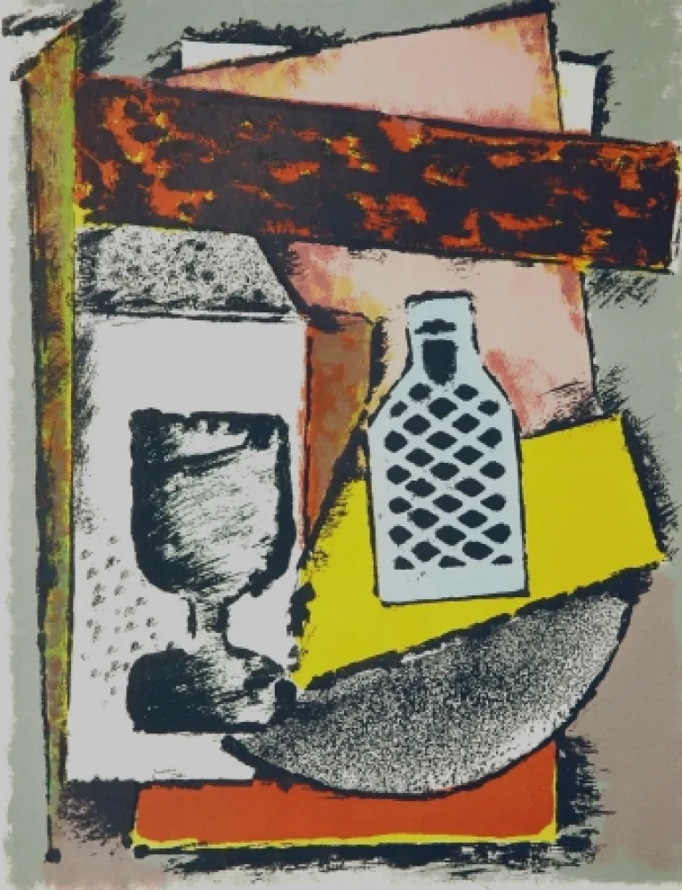 リトグラフ Soffici - Trofeino