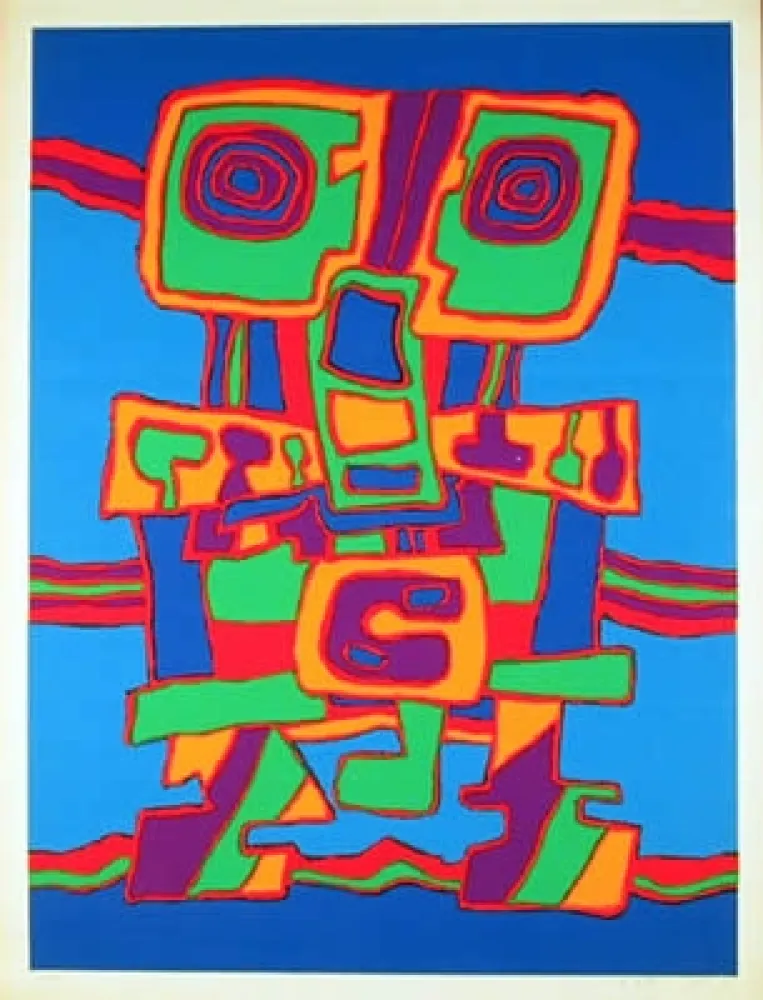 シルクスクリーン Soisson - Songe Galere