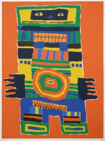 シルクスクリーン Soisson - Untitled abstraction