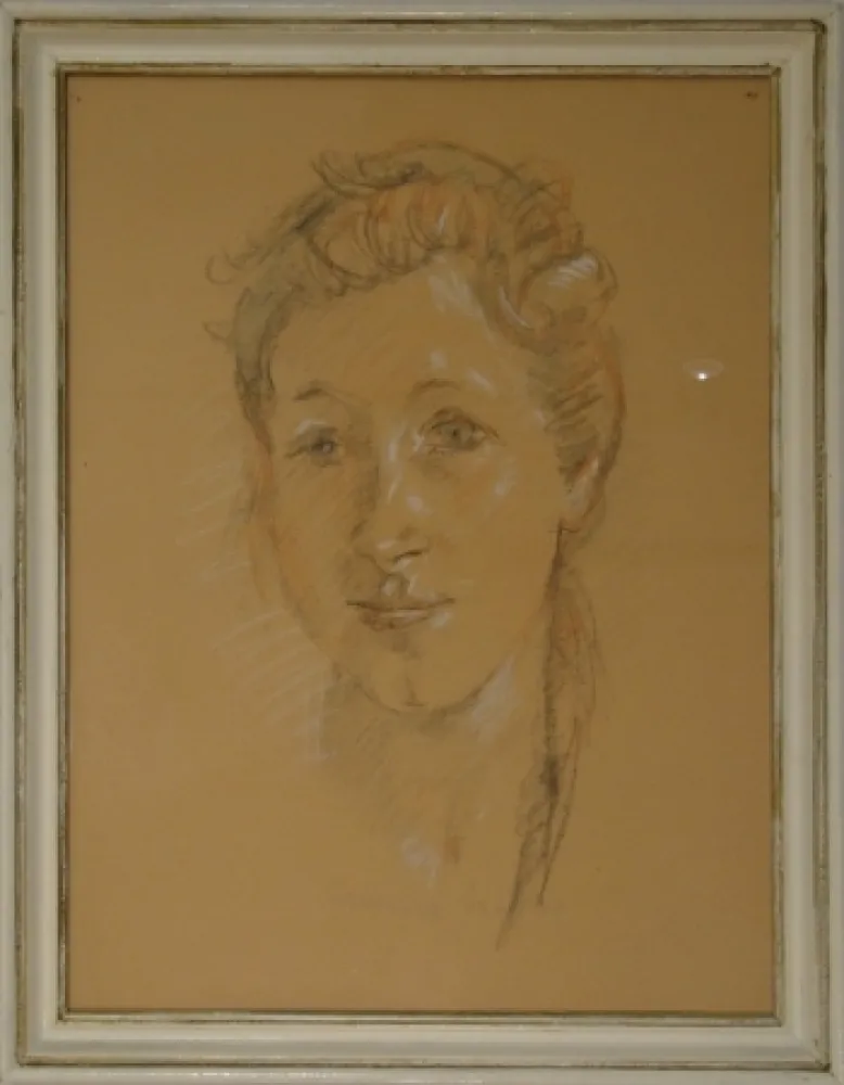 技術的なありません Soldenhoff - Kopf einer jungen Frau