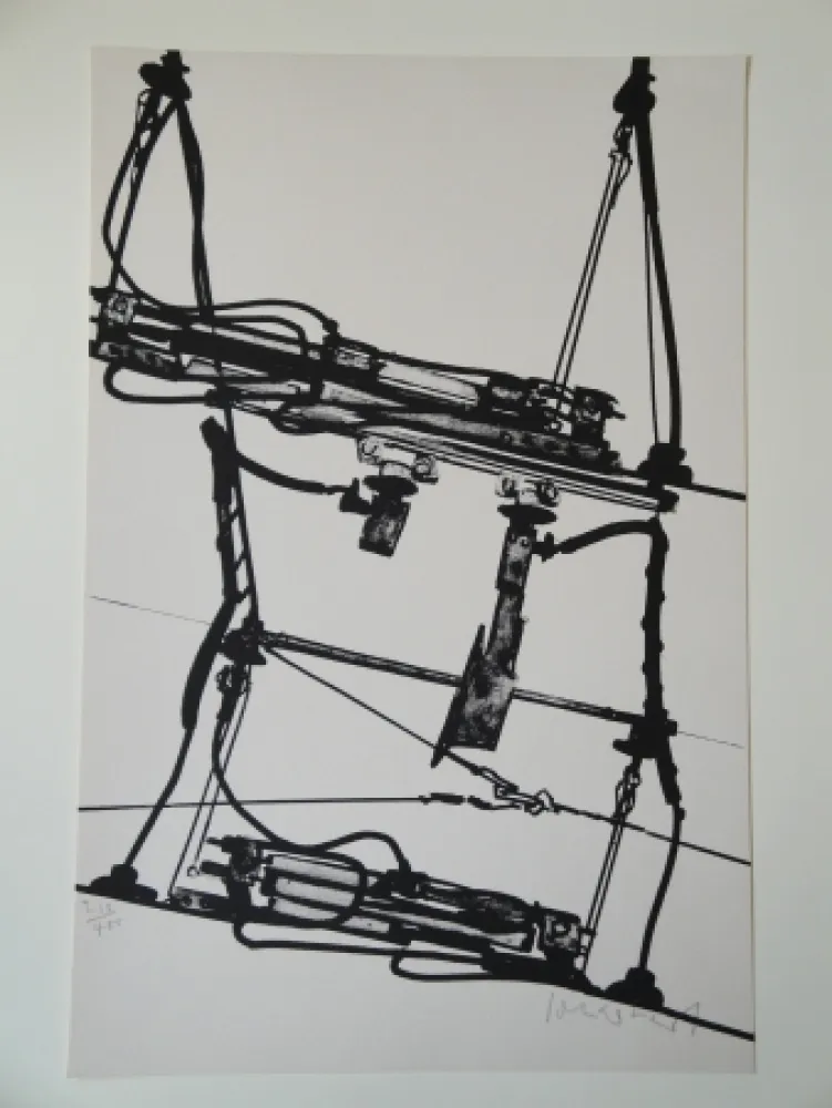 リトグラフ Sonderborg - Tram de Bâle