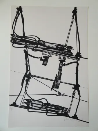 リトグラフ Sonderborg - Tram de Bâle