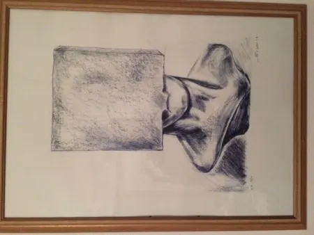 リトグラフ Sosno - Tete au carré