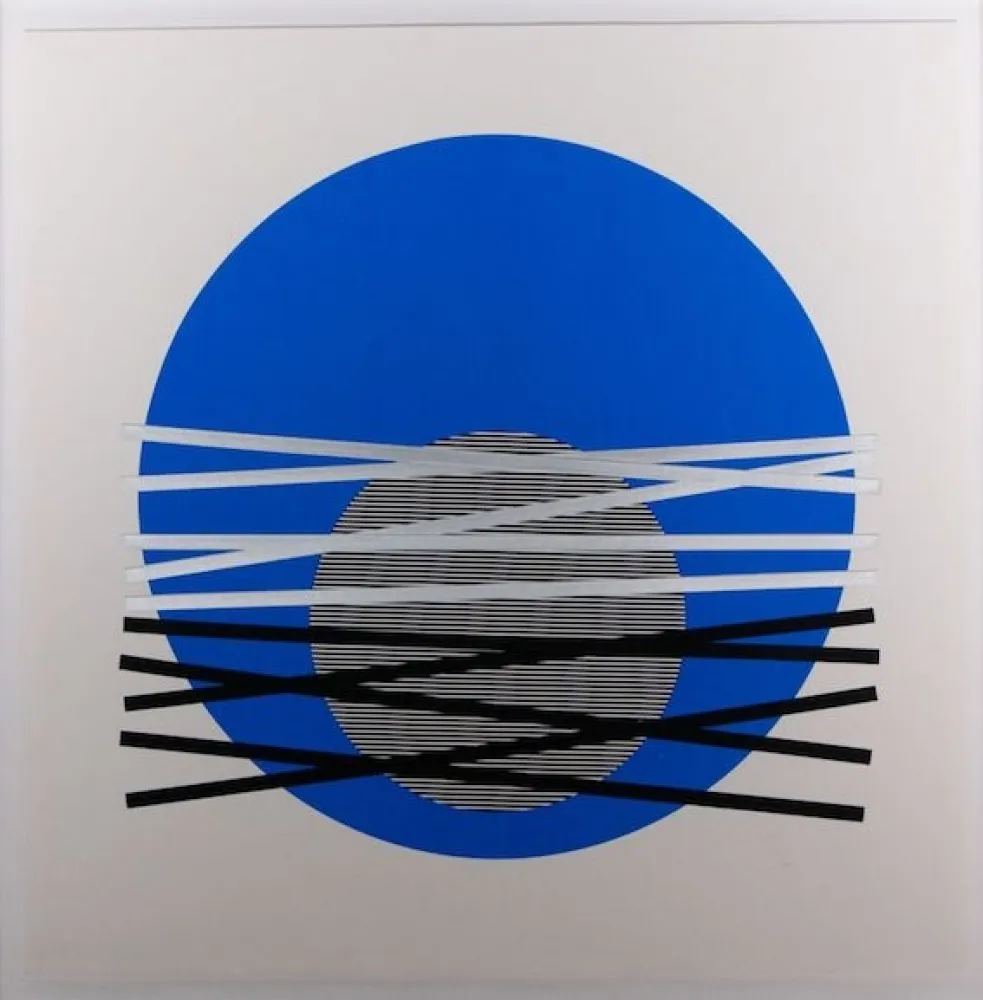 シルクスクリーン Soto - Composición