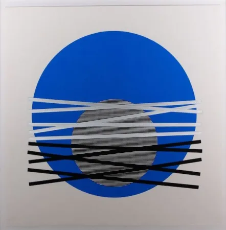 シルクスクリーン Soto - Composición