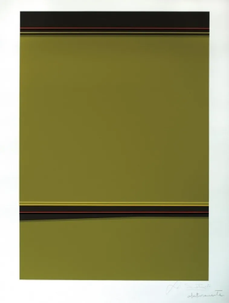 シルクスクリーン Soto - Composición