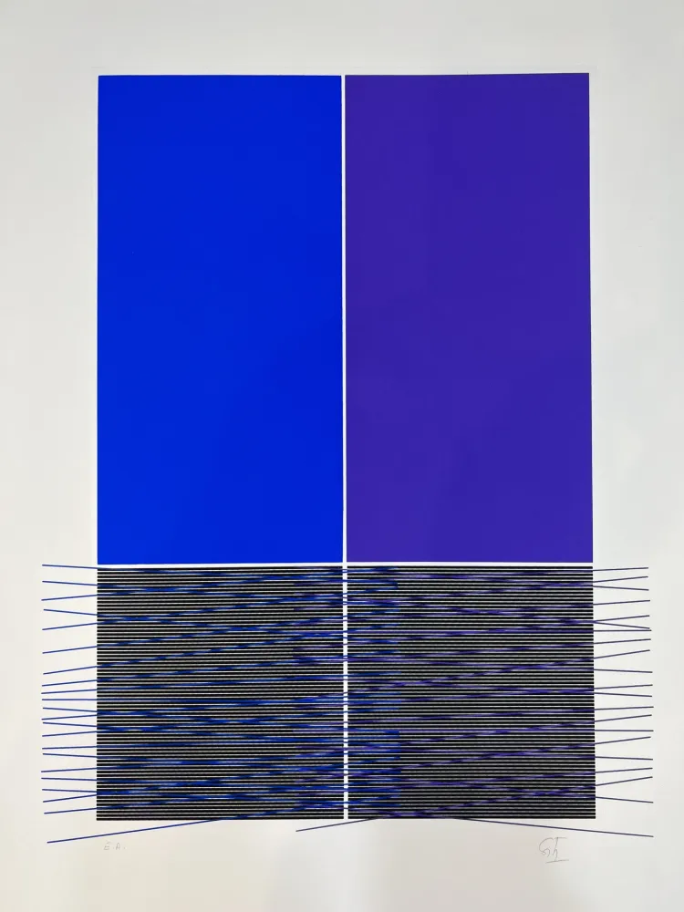 シルクスクリーン Soto - Composition