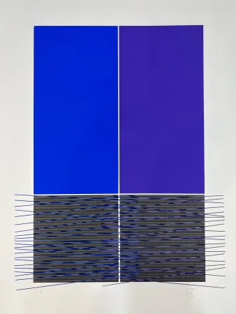 シルクスクリーン Soto - Composition