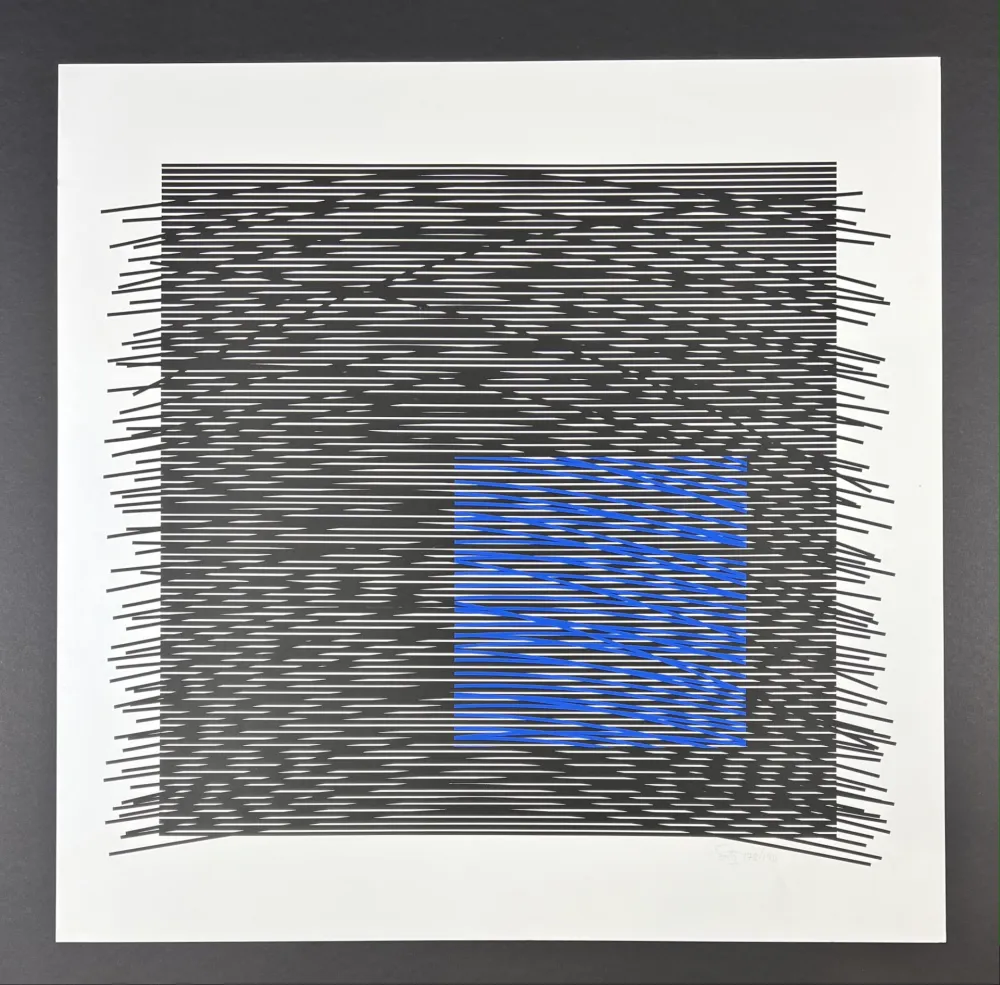 シルクスクリーン Soto - Composition