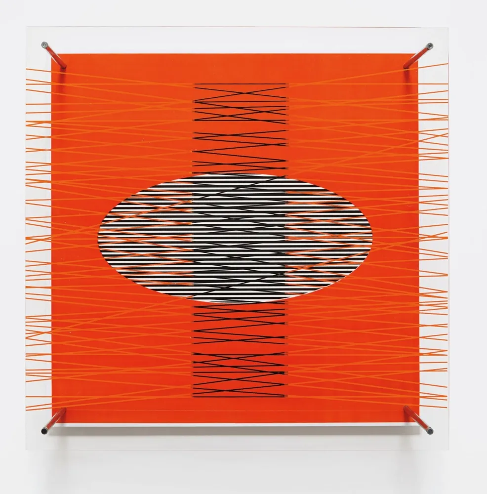 多数の Soto - Óvalo en el rojo