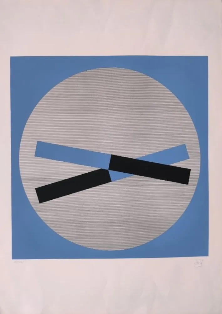 シルクスクリーン Soto - Sans titre 