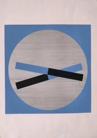 シルクスクリーン Soto - Sans titre 