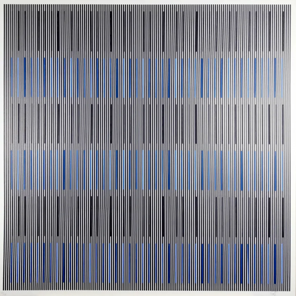 シルクスクリーン Soto - Untitled 