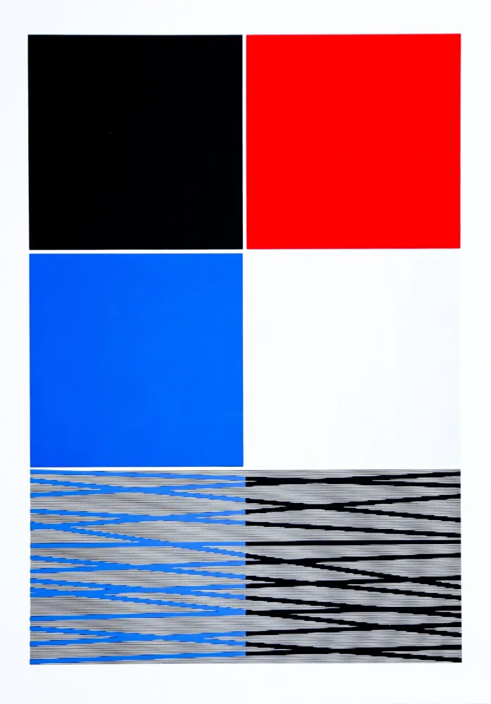 シルクスクリーン Soto - UNTITLED