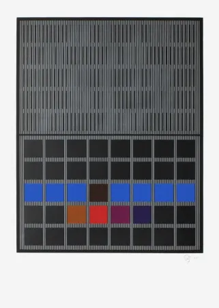 シルクスクリーン Soto - Untitled