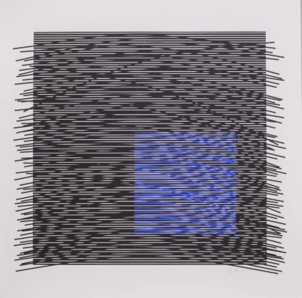 シルクスクリーン Soto - Untitled 