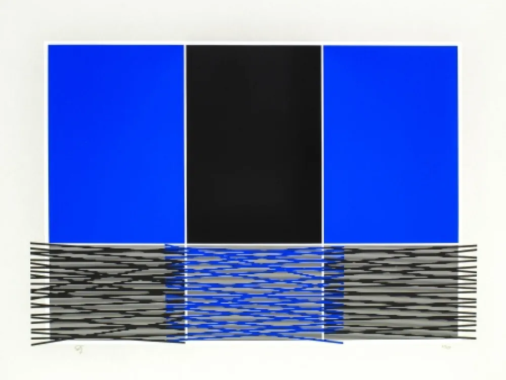 シルクスクリーン Soto - Untitled