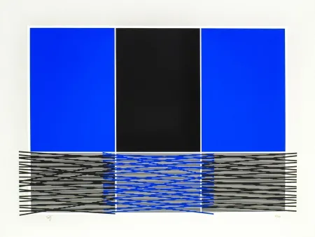 シルクスクリーン Soto - Untitled