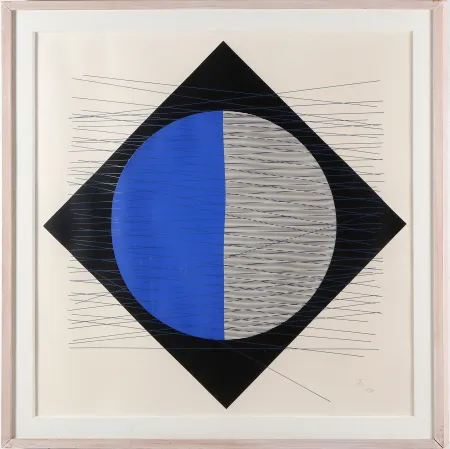 シルクスクリーン Soto - Untitled 7