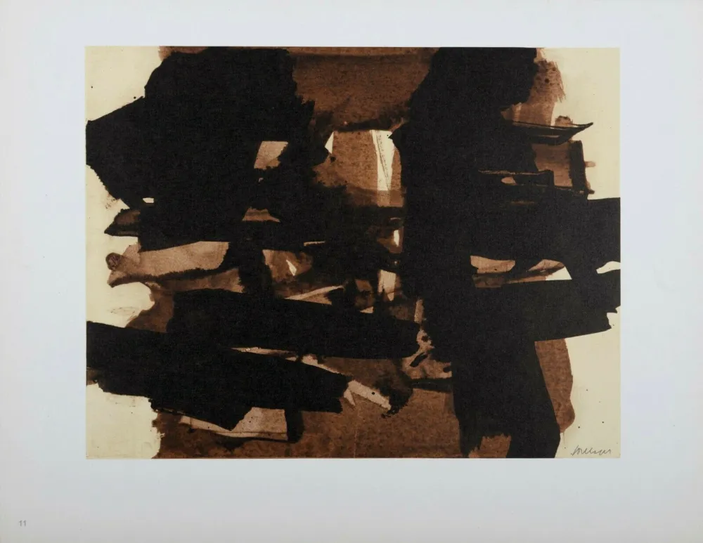 オフセット Soulages (After) - Composition #11
