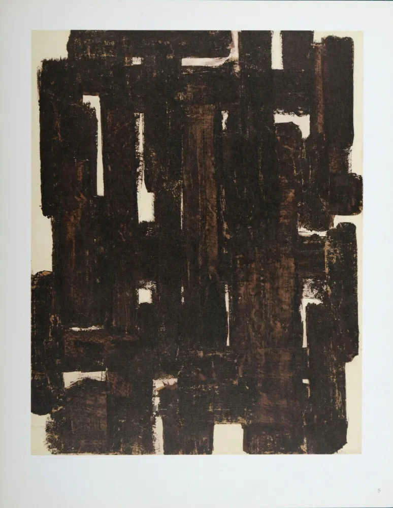 オフセット Soulages (After) - Composition #5
