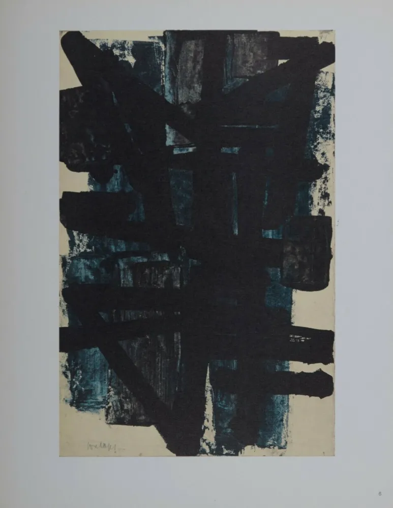 オフセット Soulages (After) - Composition #6