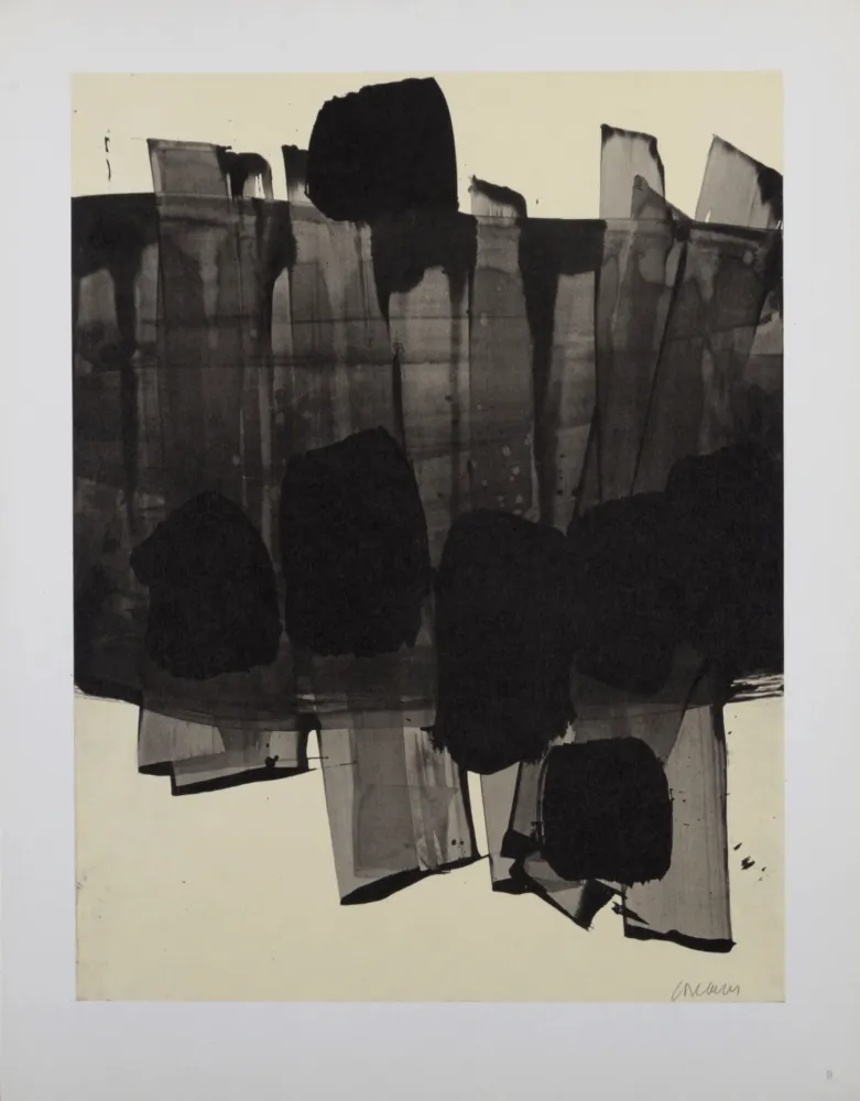 オフセット Soulages (After) - Composition #9