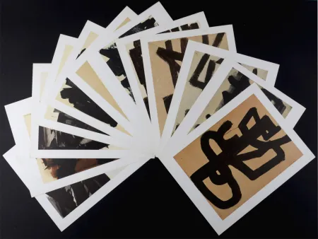 リトグラフ Soulages (After) - Hazan portfolio
