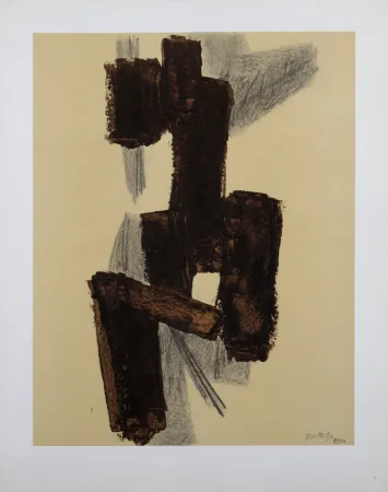オフセット Soulages - Composition #7